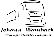 Logo JOHANN WAMBACH - TRANSPORTUNTERNEHMEN